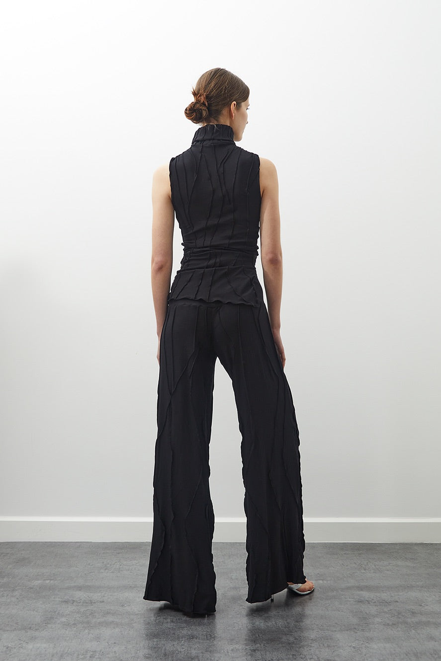 Turtleneck Top (Black)