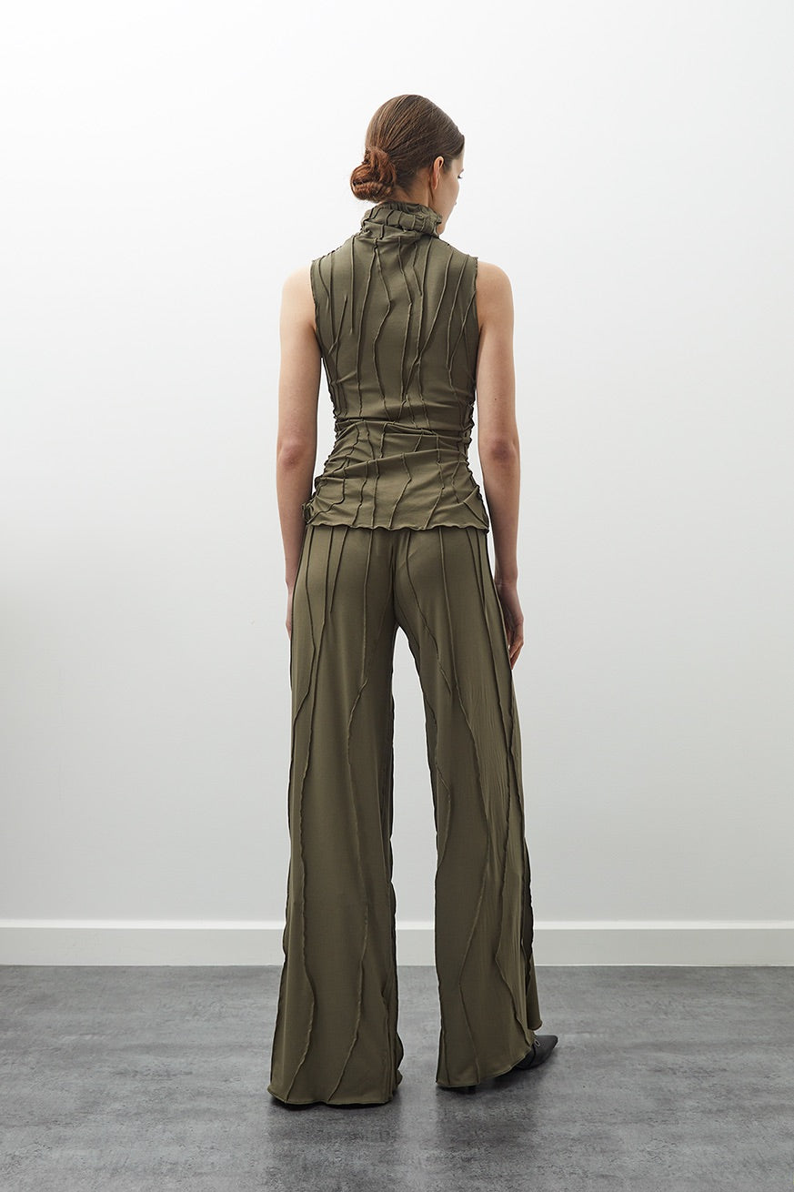 Turtleneck Top (Khaki)