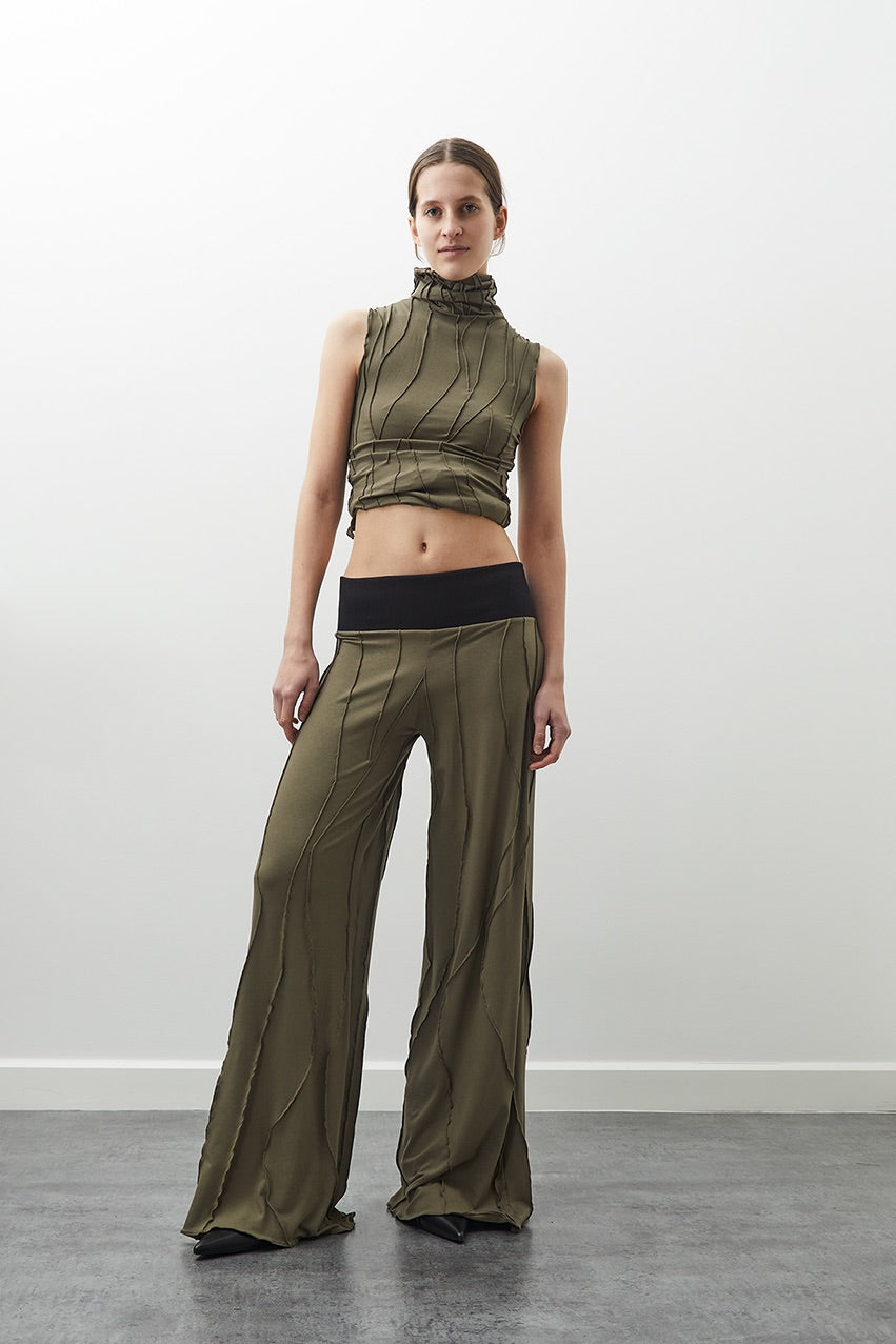 Turtleneck Top (Khaki)
