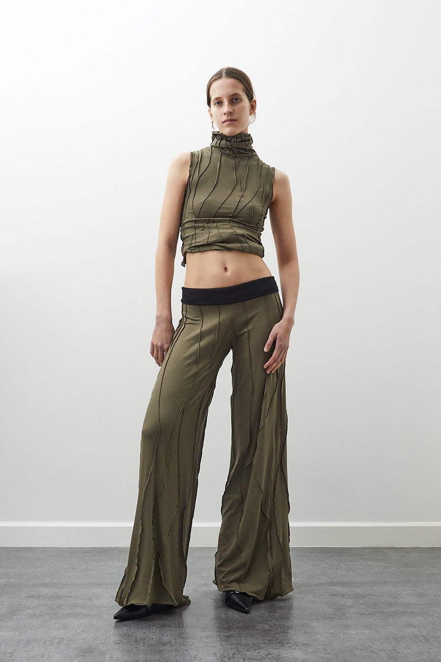 Turtleneck Top (Khaki)