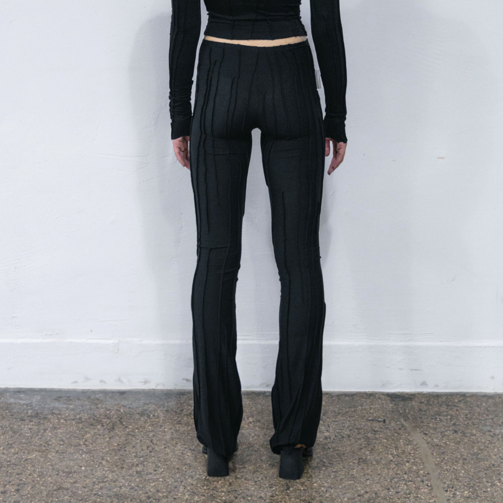 Suture Flare Pants (Graphite)