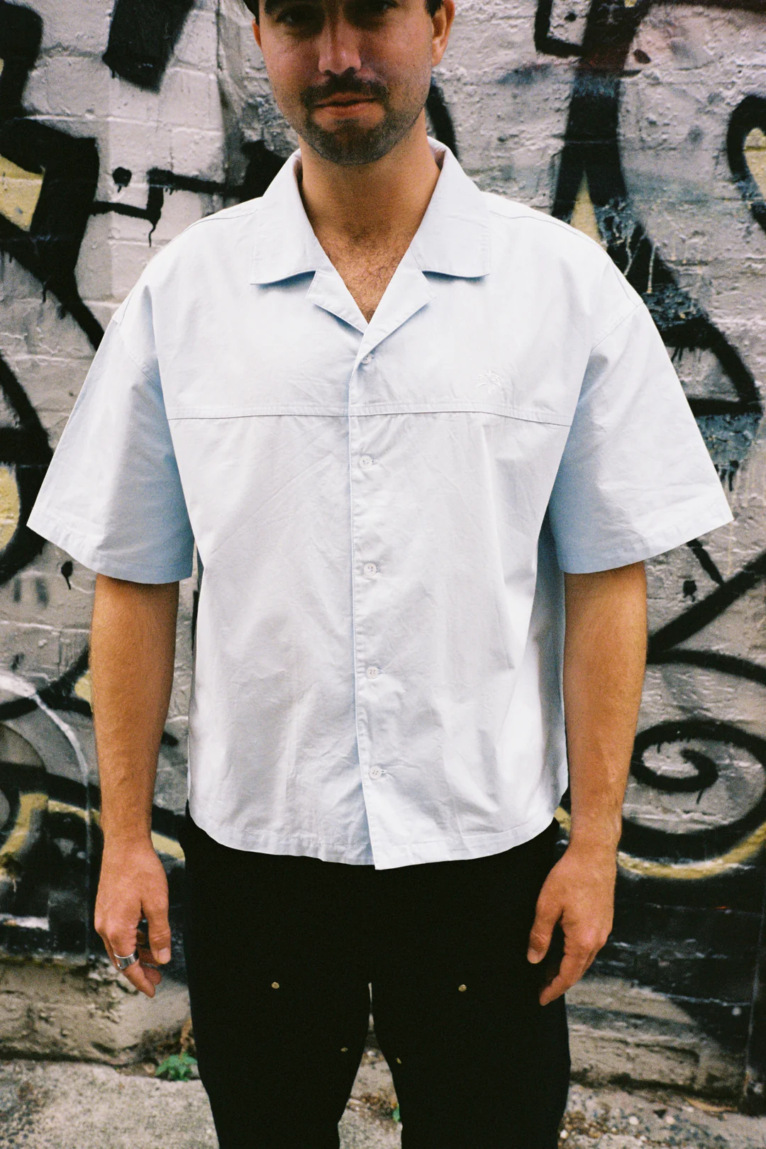 Blue Button Shirt