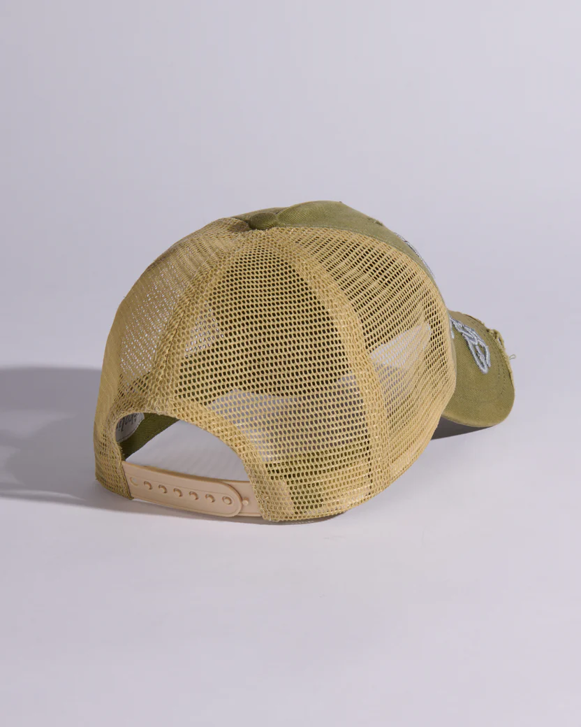 Trucker Cap (Weathered Khaki Green)