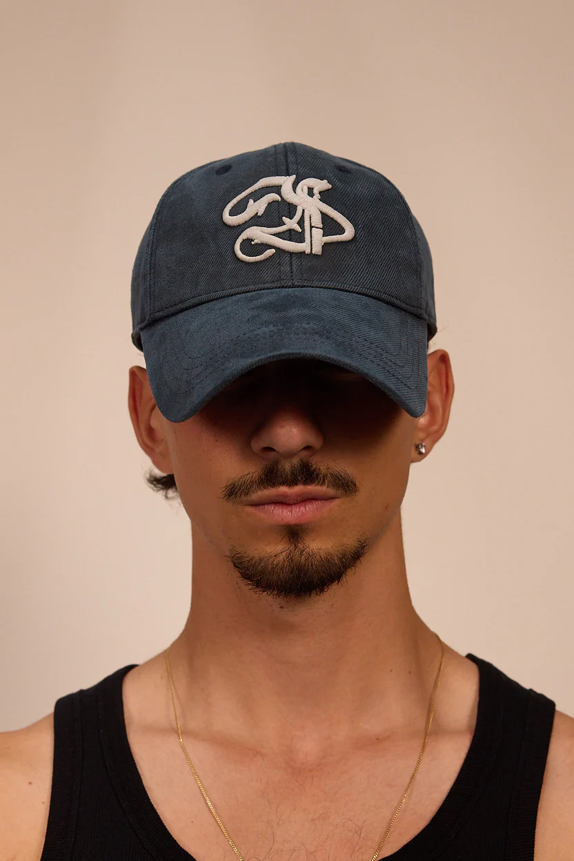 Insignia Waxed Cotton Cap (Obsidian Blue)