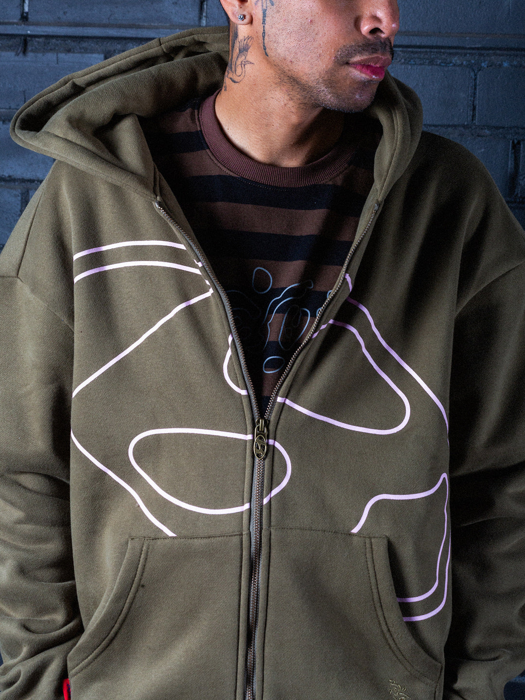 Byundai Zip Thru Hoodie