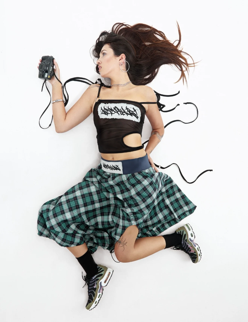 Hydra Skirt (Tartan Green)