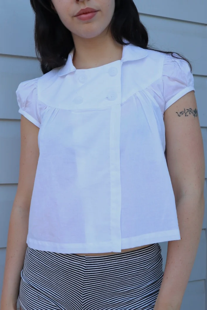 Baby Button Top