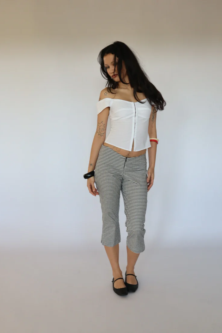 Jean Capri (Gingham)