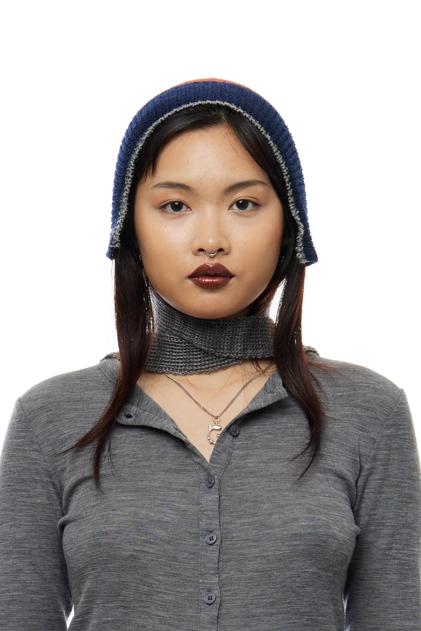 Devil May Care Knit Bonnet