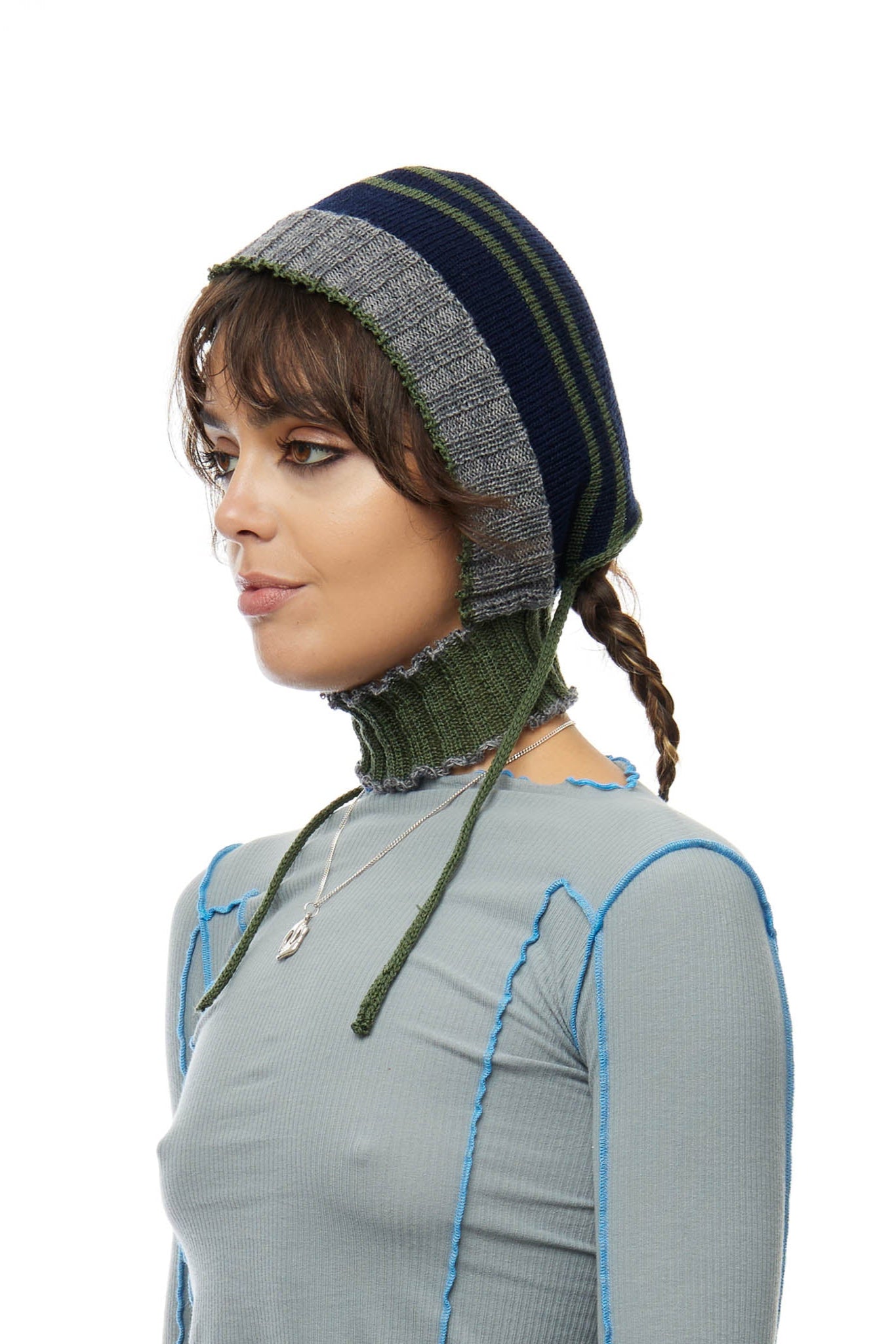 'Satellite' Knit Hood