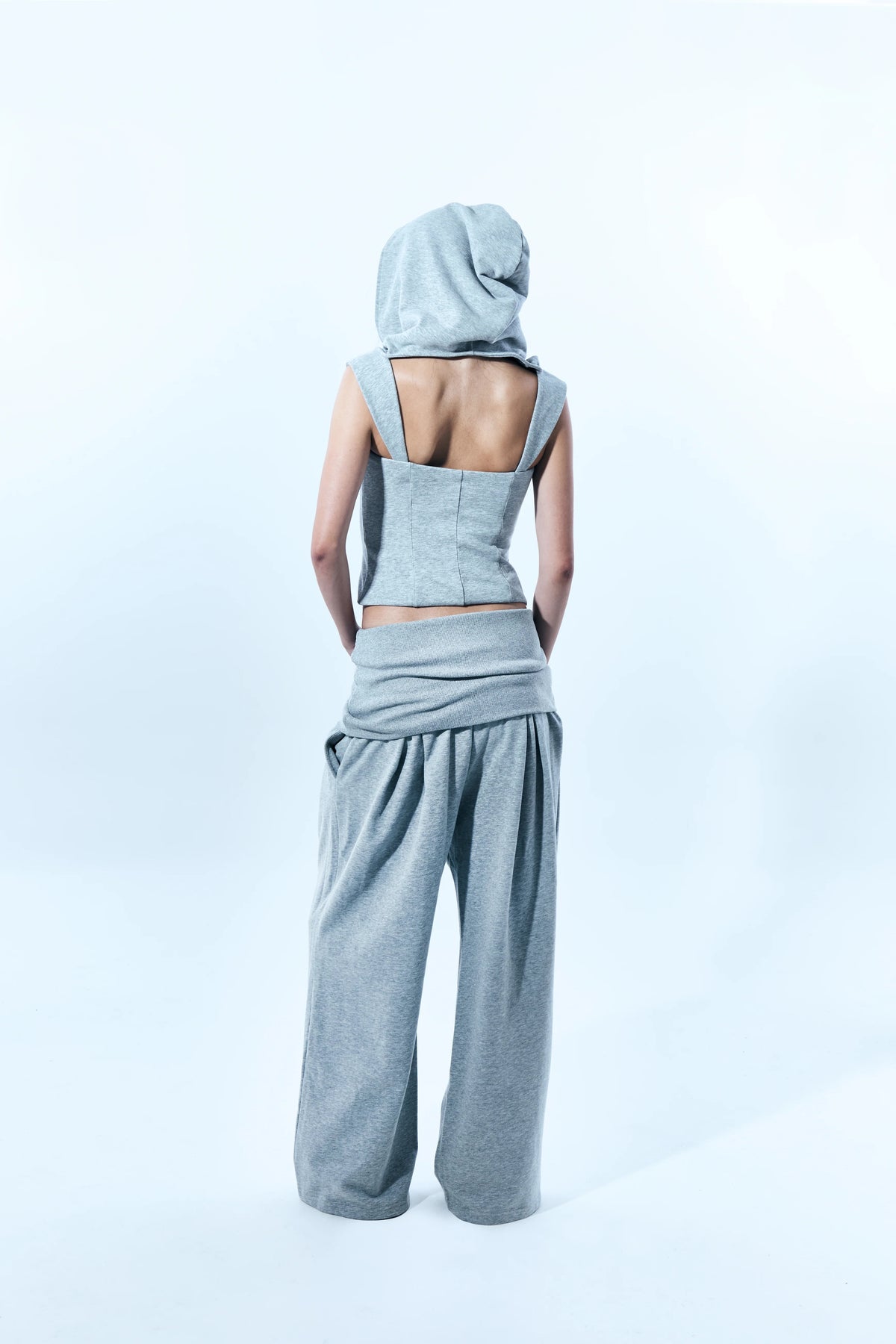 Hooded Corset Top