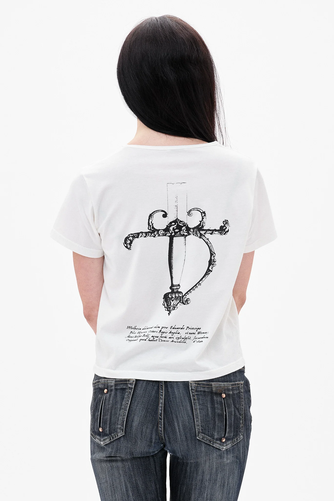 Two of Swords T-Shirt (White)