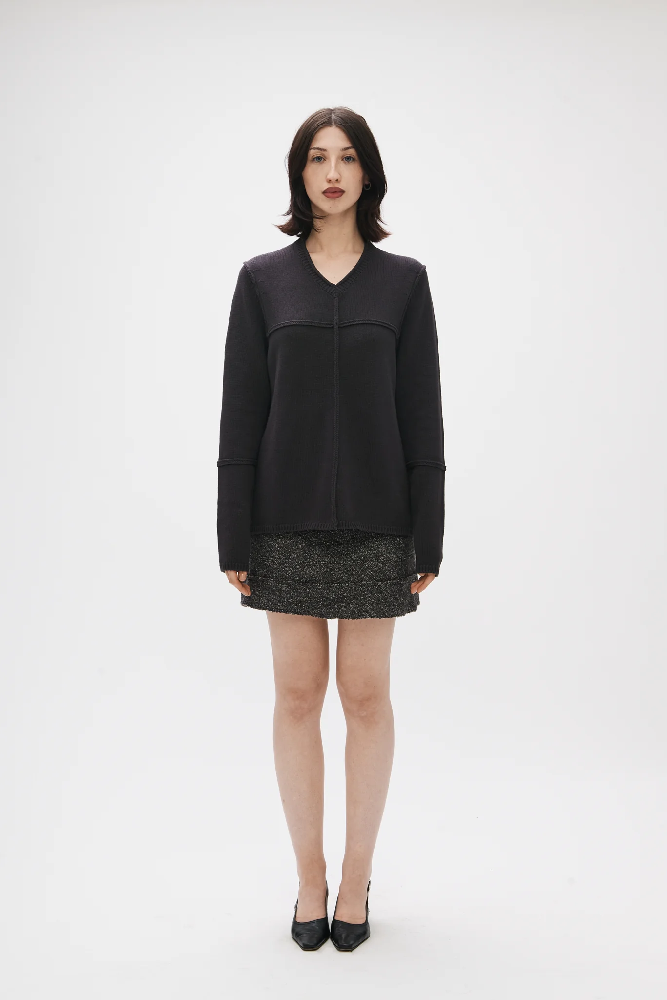 Fool Me Twice 2.0 Jumper (Charcoal)