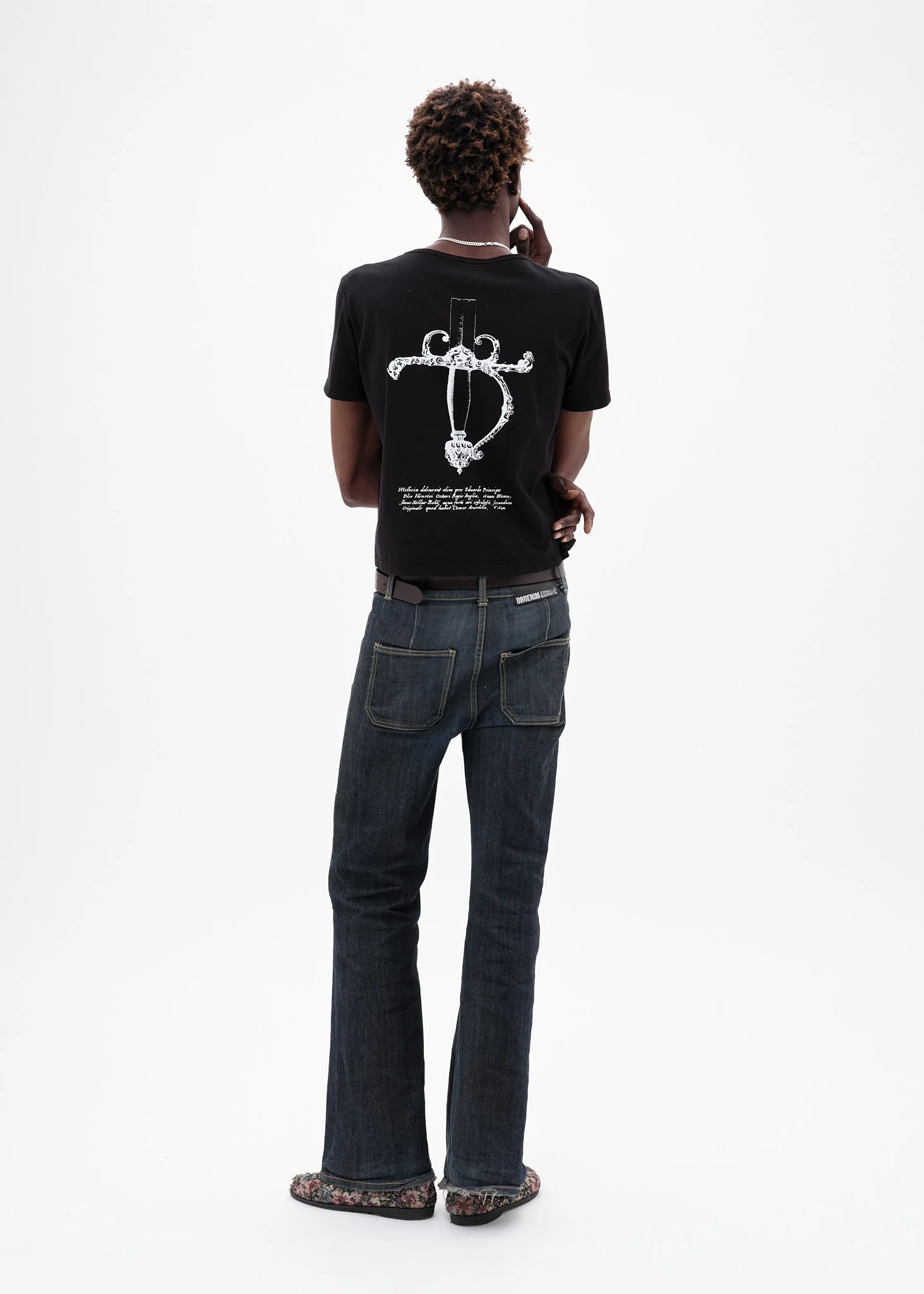 Two of Swords T-Shirt (Black)