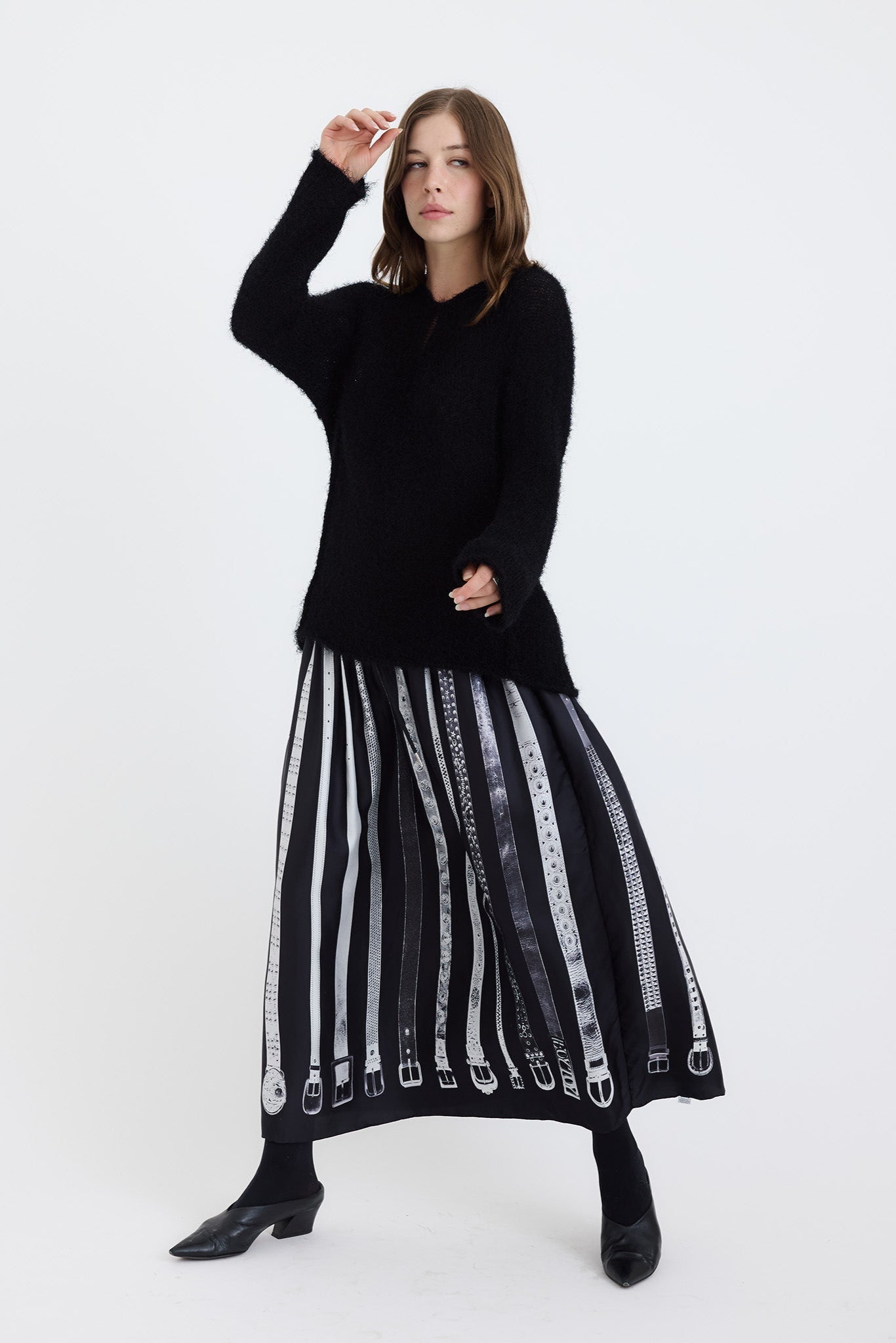 Belt Collector Long Skirt