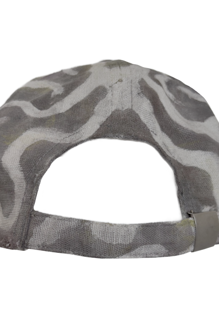 Reworked Embroidery Basic Cap (Grey/White)