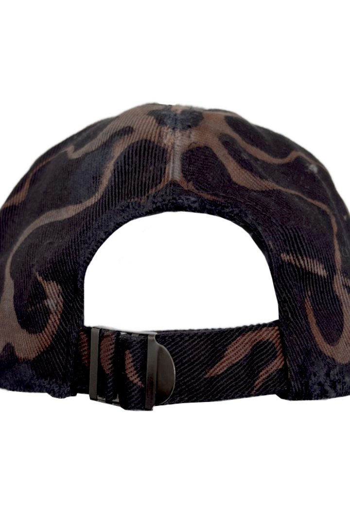 Reworked Embroidery Basic Cap (Black/Orange)