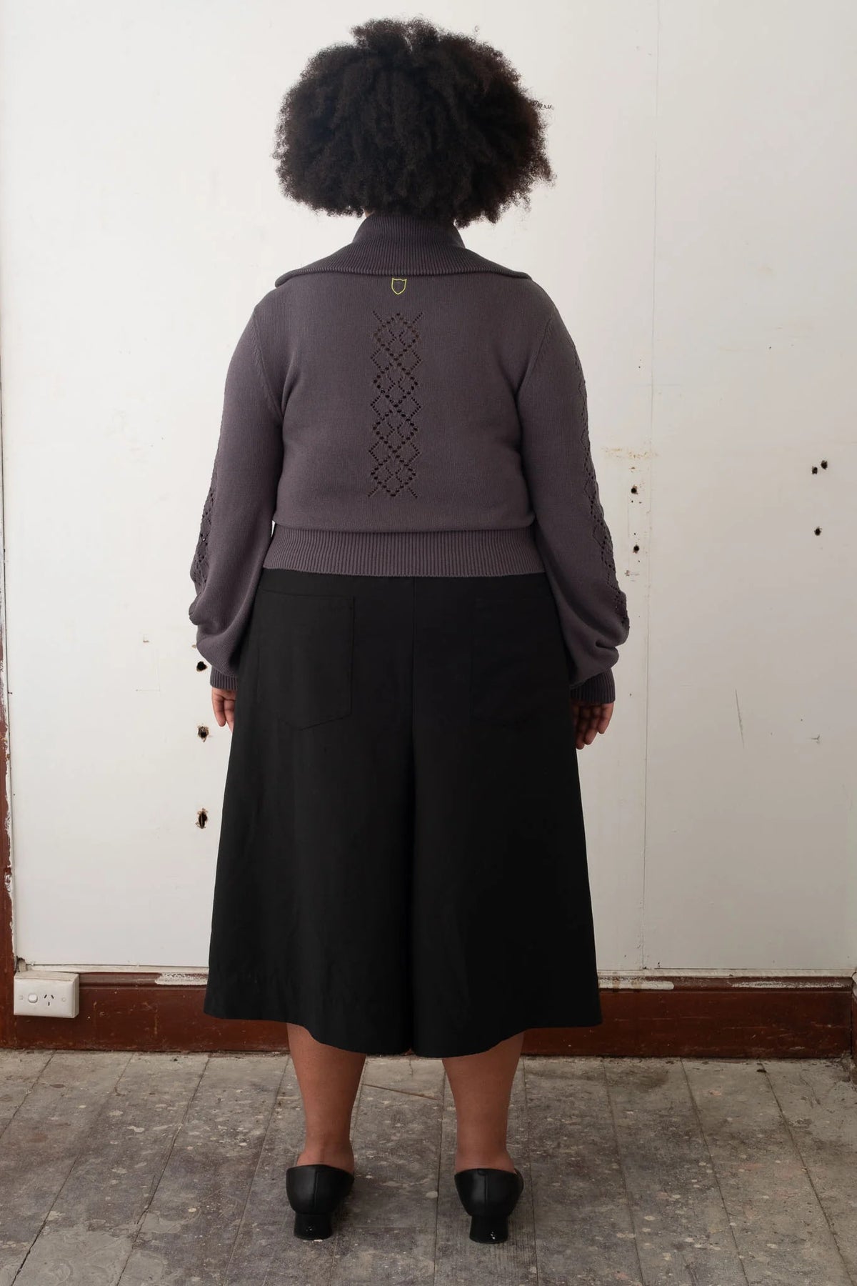 Chess Club Knit (Slate)