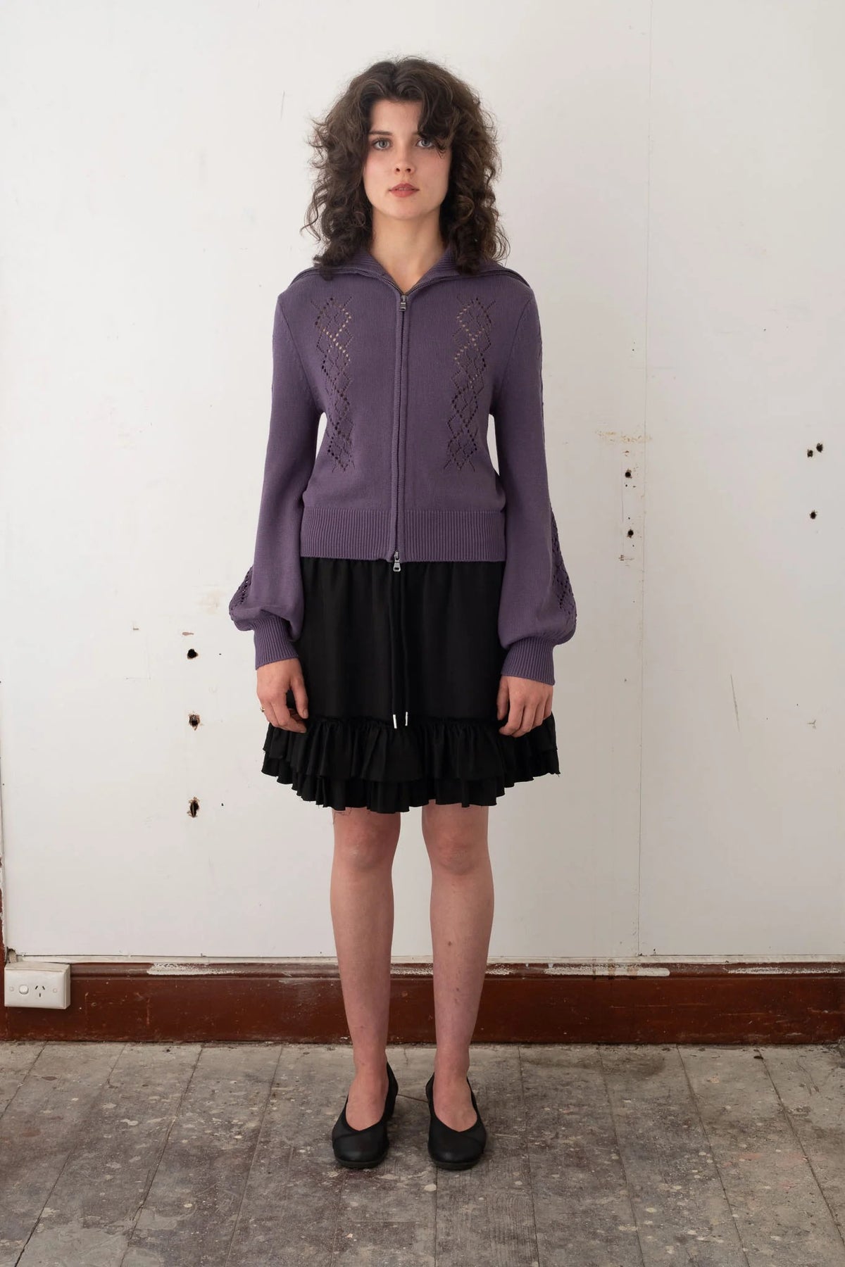 Chess Club Knit (Thistle)