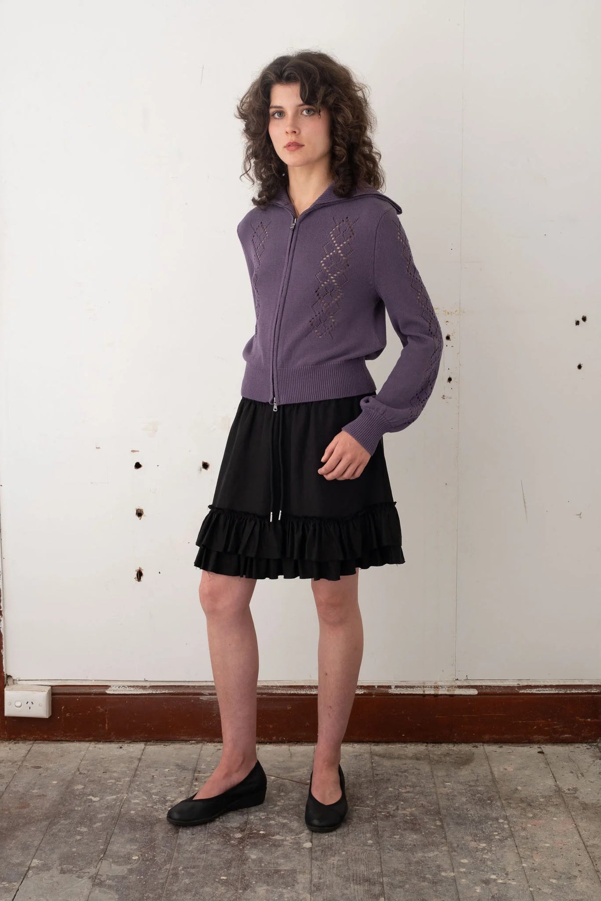 Chess Club Knit (Thistle)