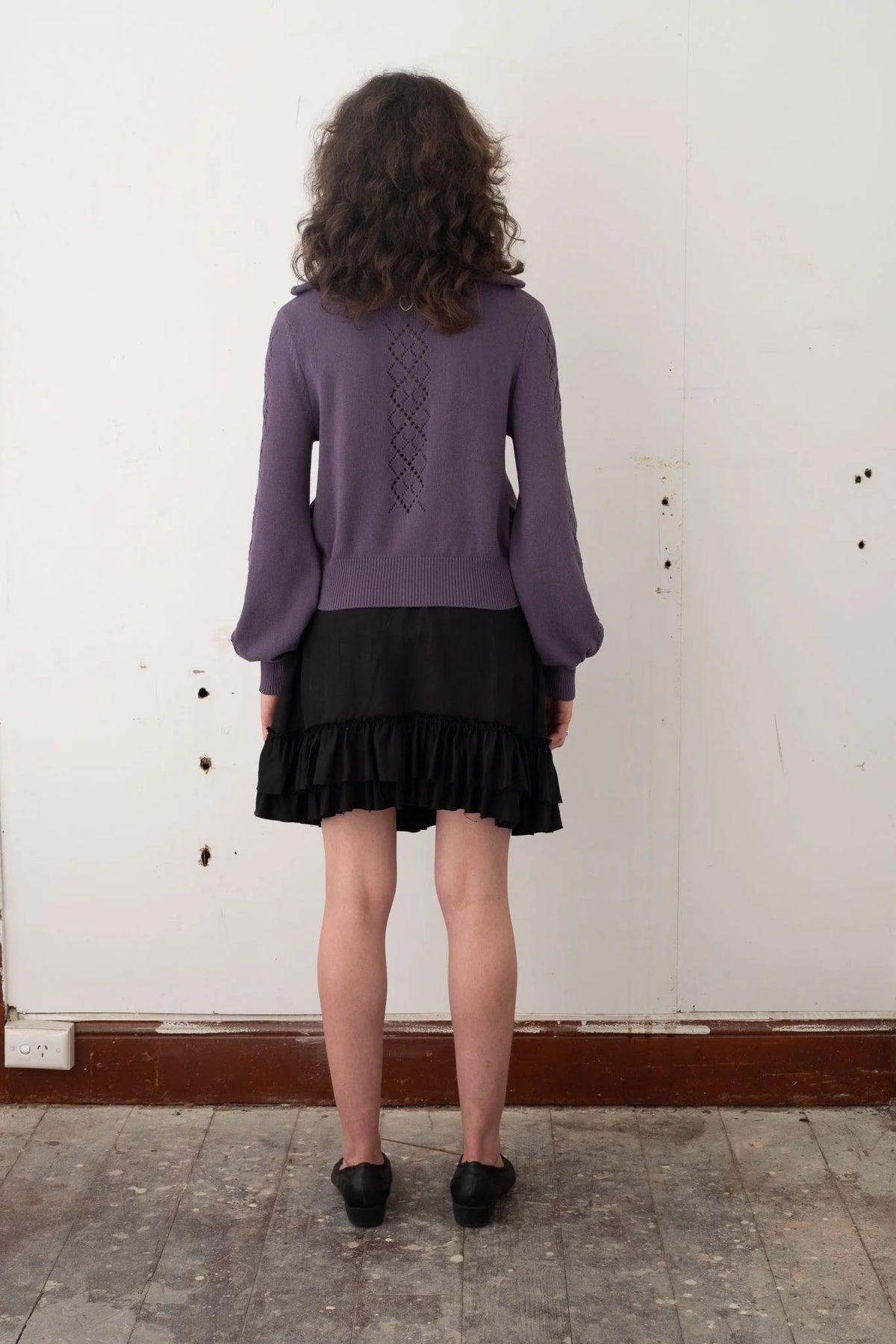 Chess Club Knit (Thistle)