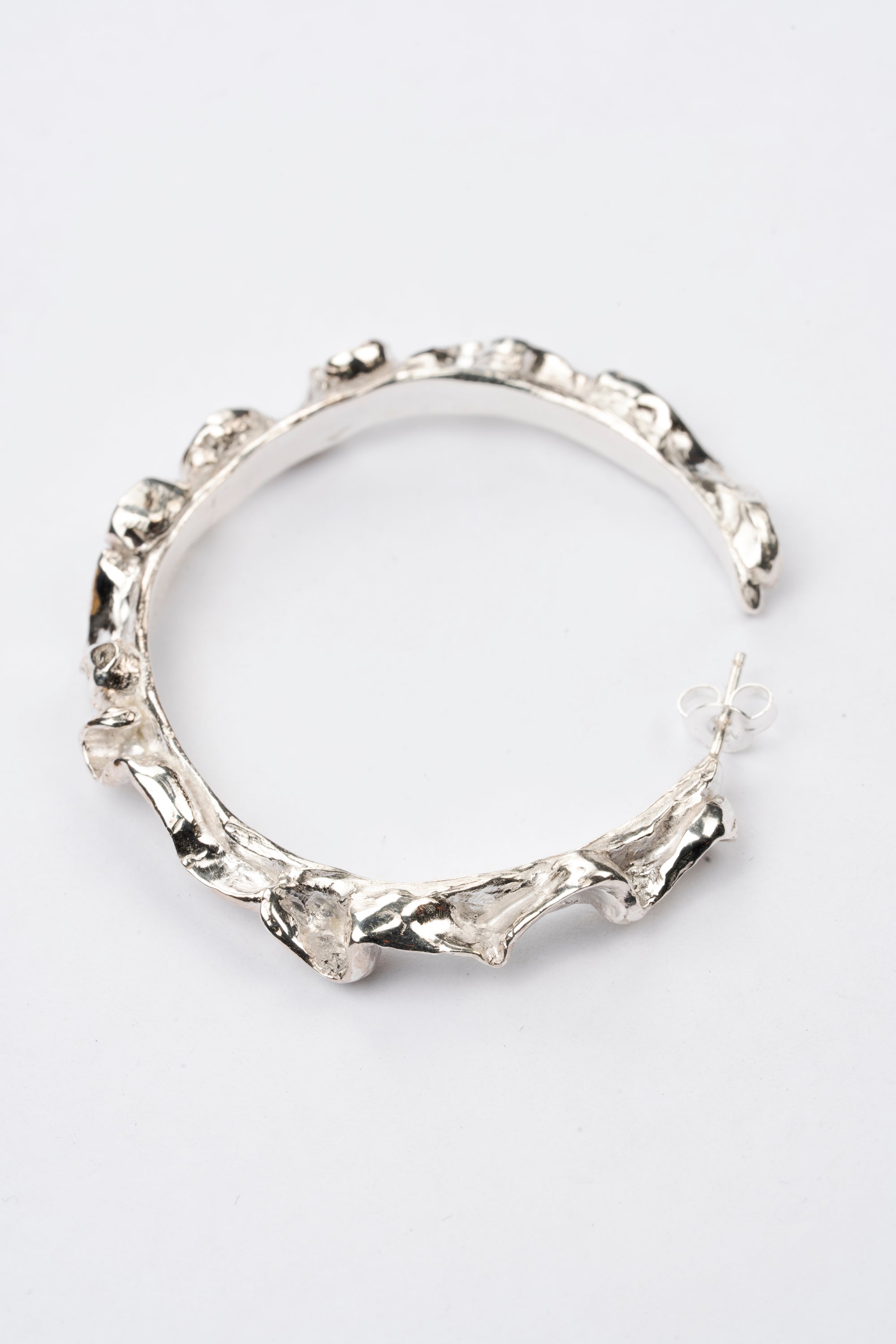 Large Orchid Hoops