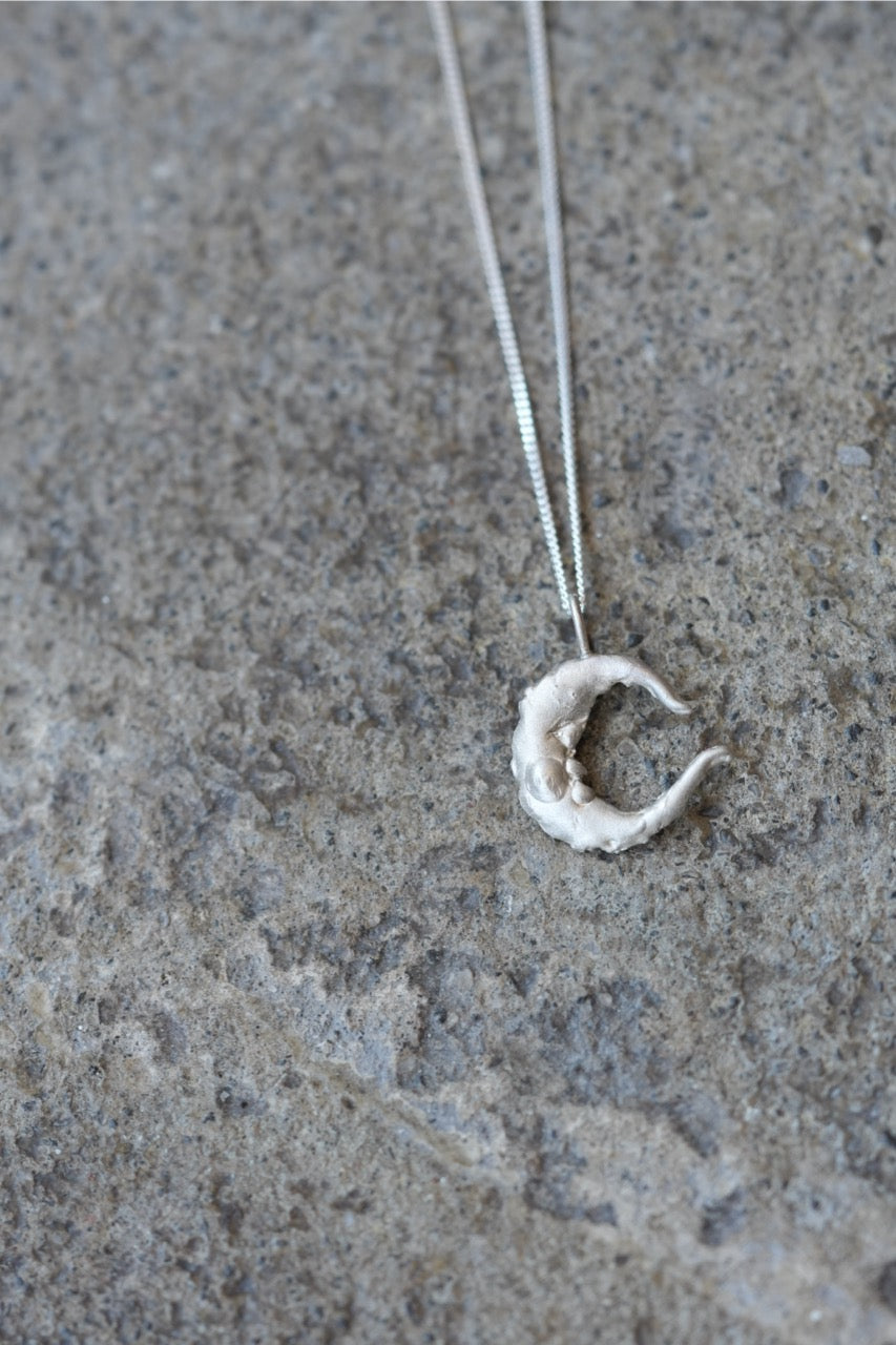 La Lune Necklace - Silver