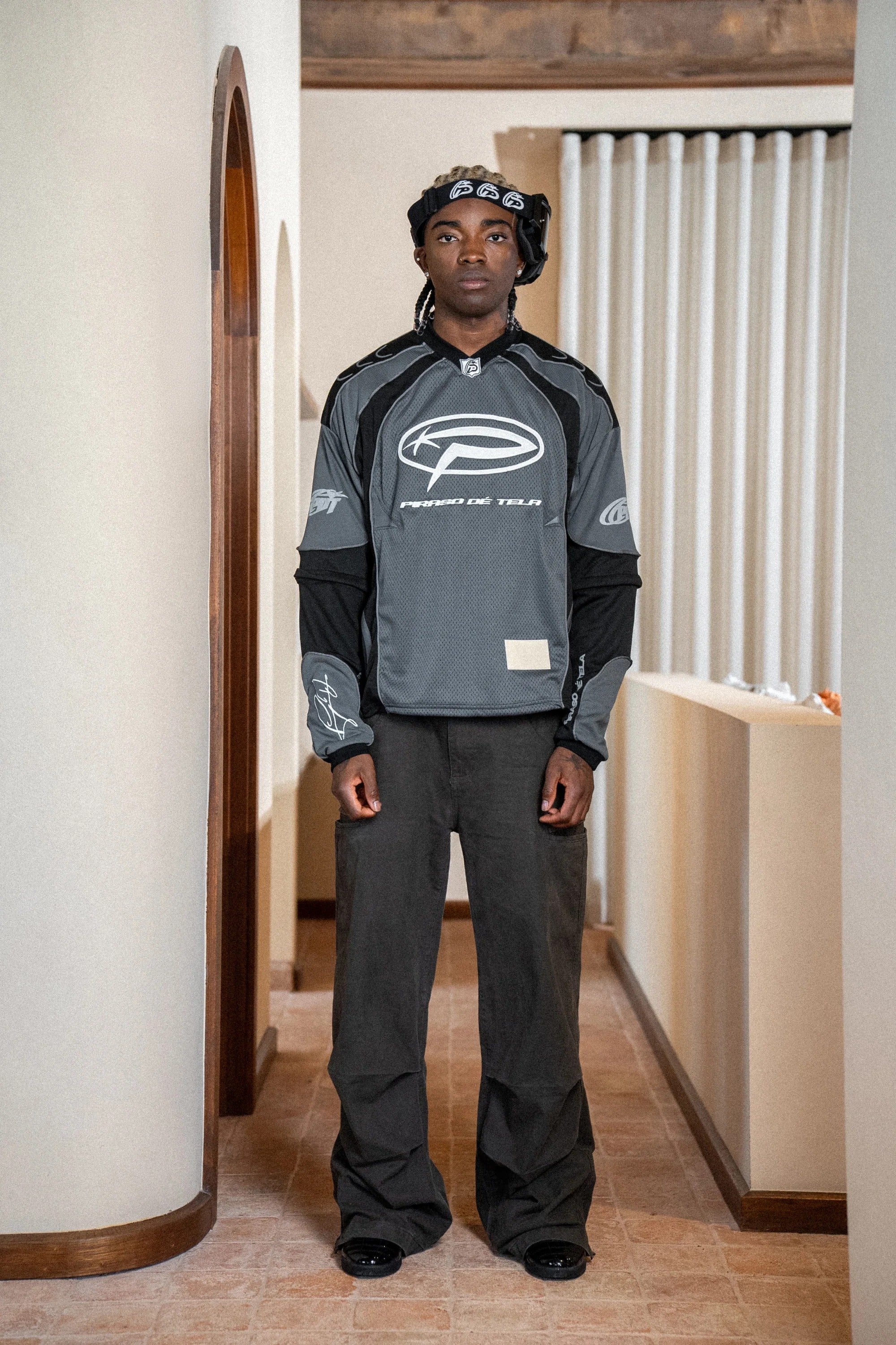 Performance Reworked Jersey (Grey/Black)