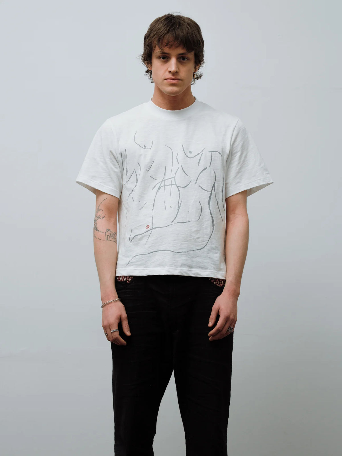 Ricca Body T Shirt White