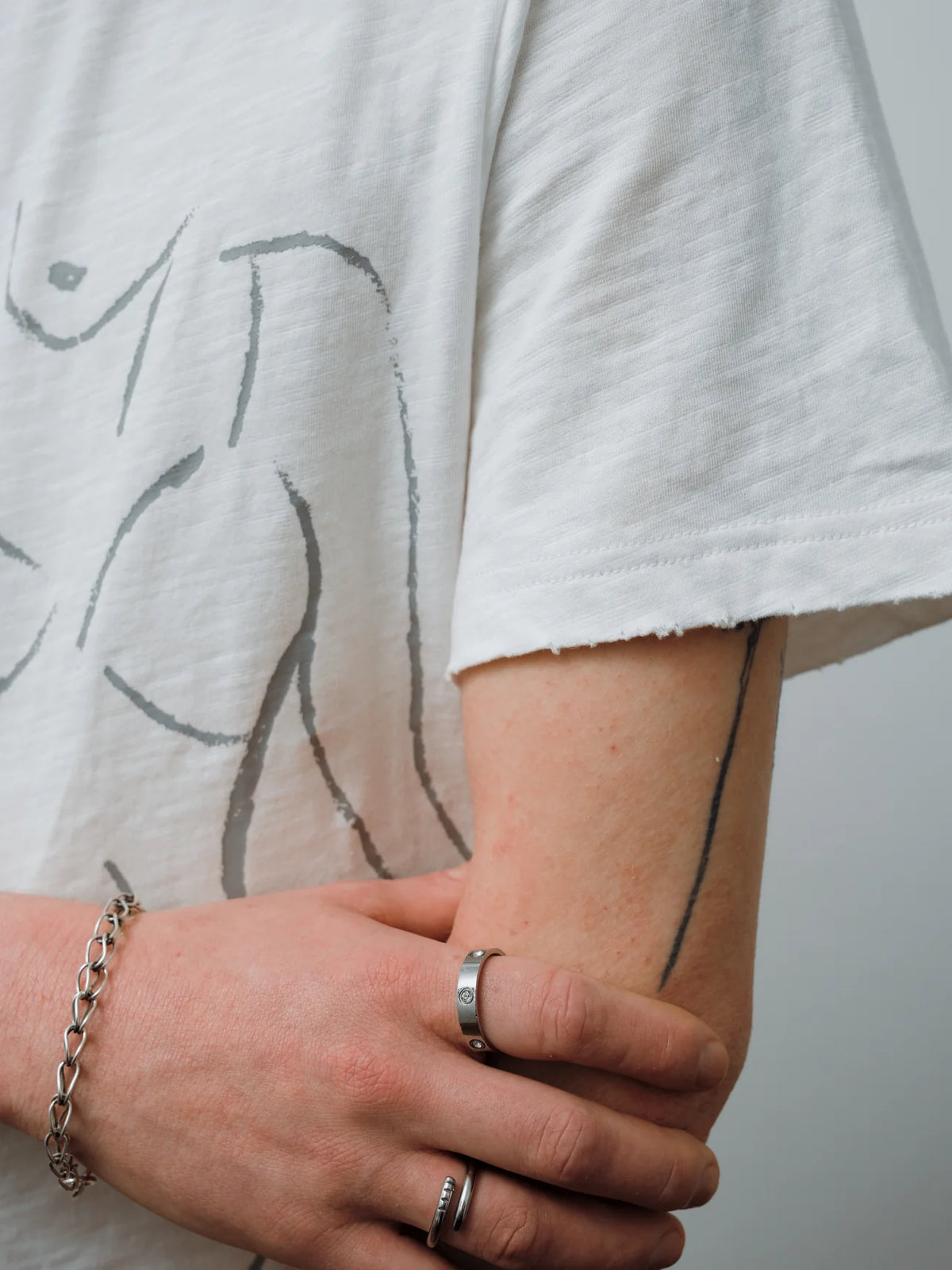 Ricca Body T Shirt White