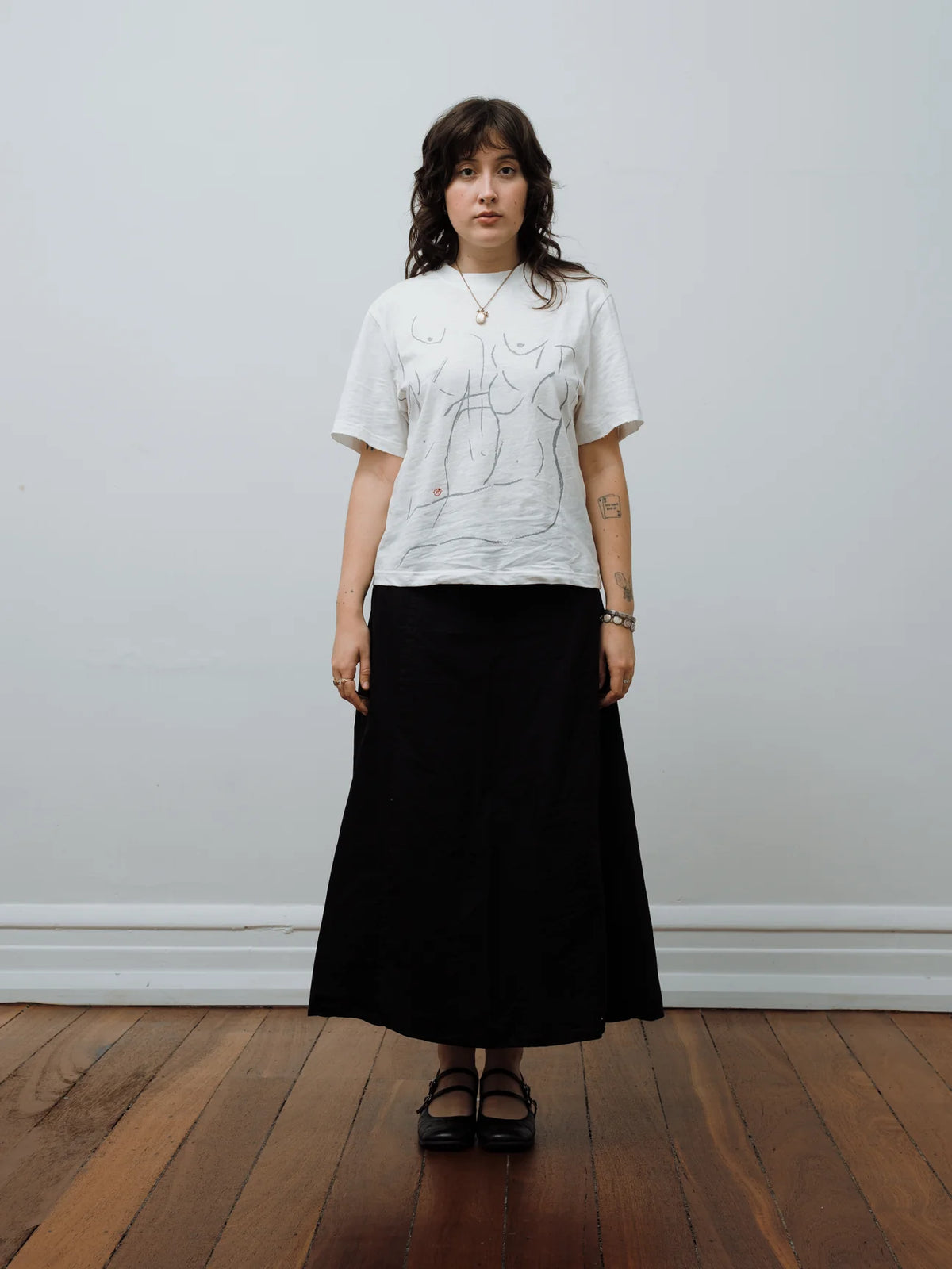 Ricca Body T Shirt White