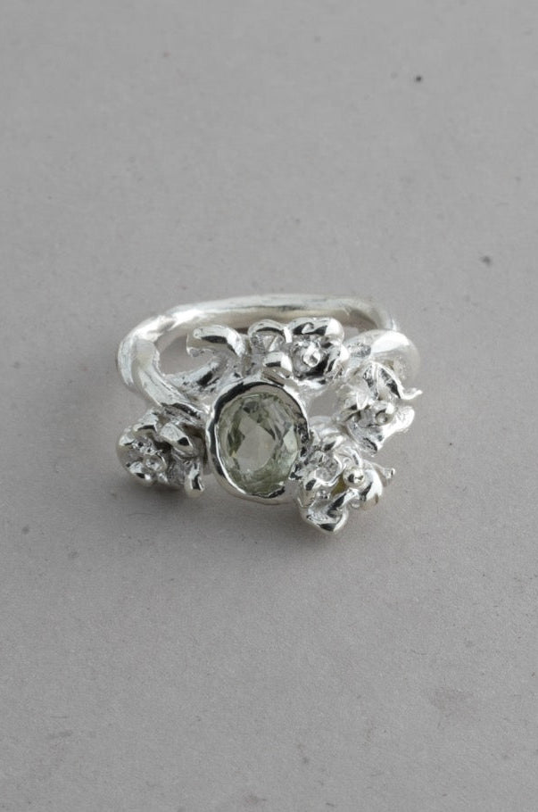 Garden Ring - Mint Quartz