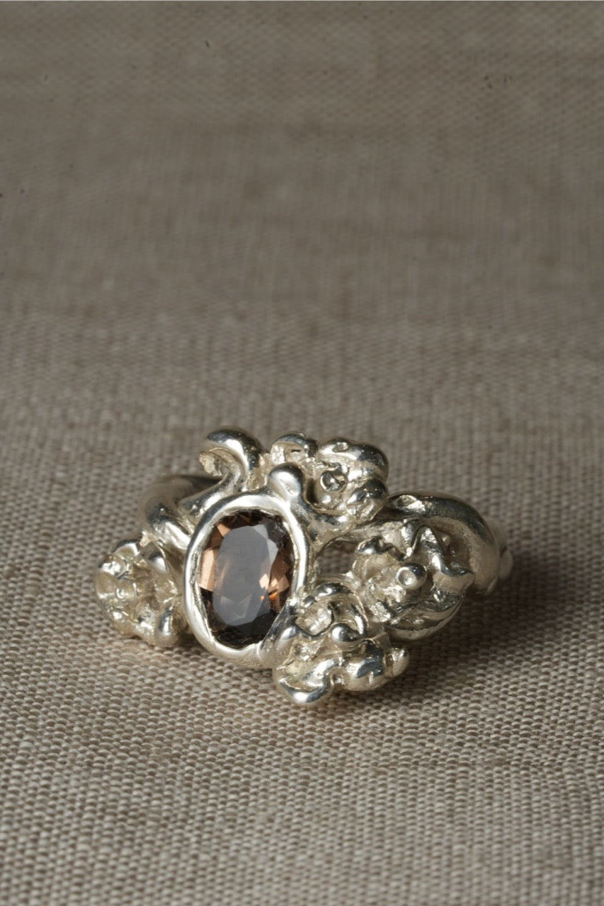 Garden Ring - Smoky Quartz