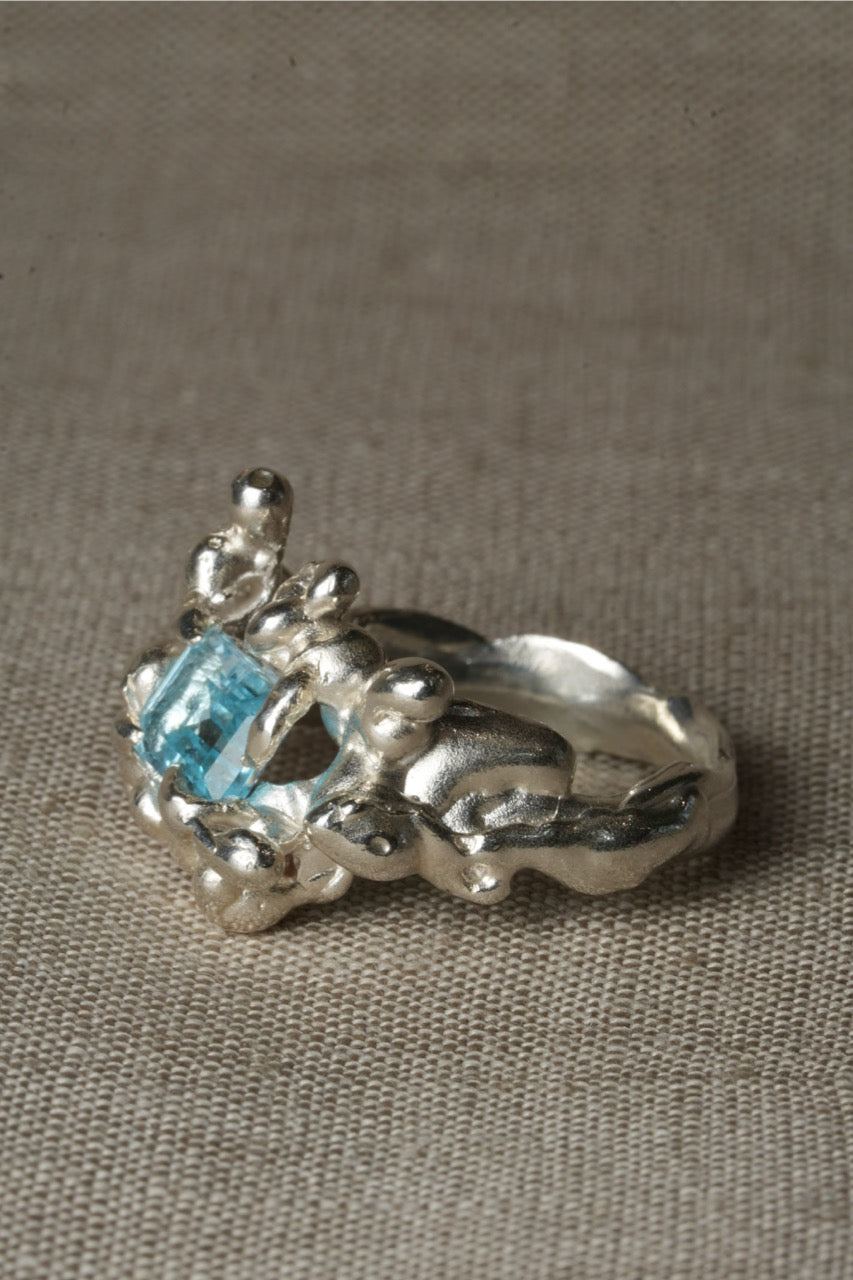 Cauldron Rings Cauldron Ring - Topaz – Solari Studio