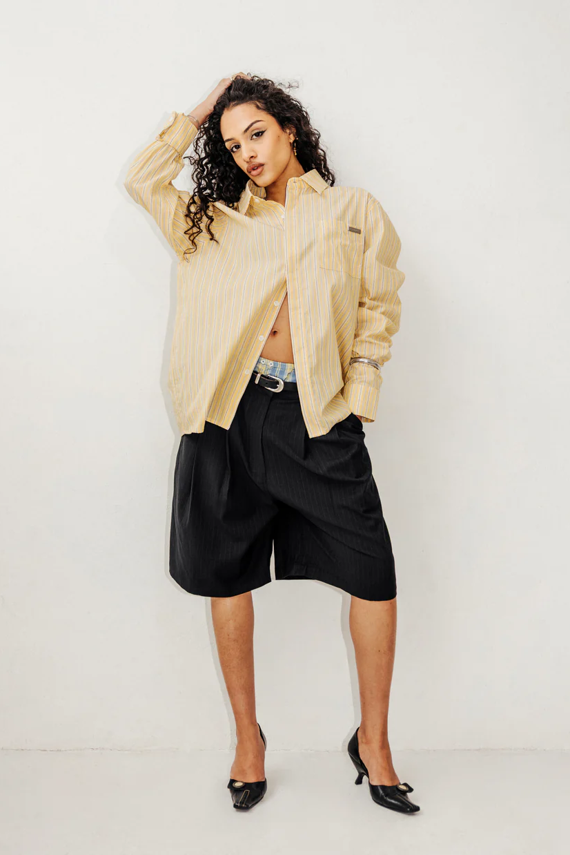 Business As Usual Shirt (Butter)