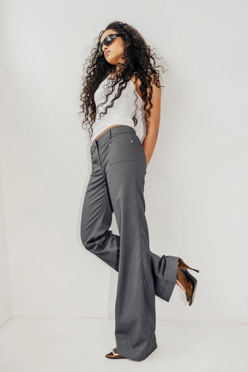 Bootcut Pant (Grey)