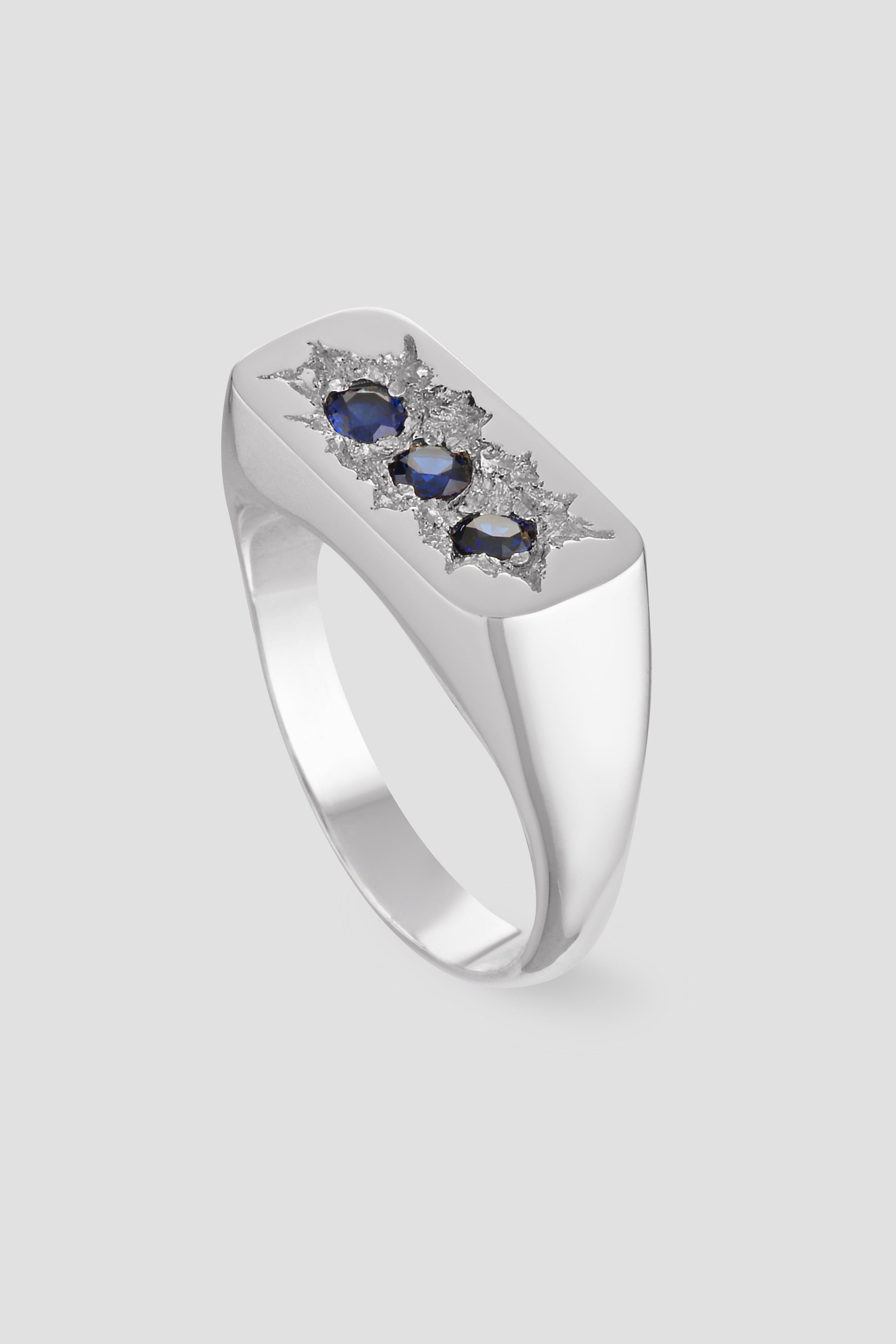 Forge Ring (Blue Sapphire)