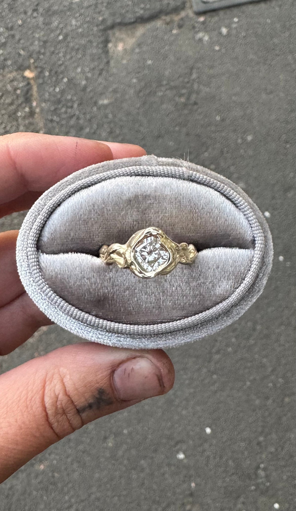 Diamond Amphitrite Ring