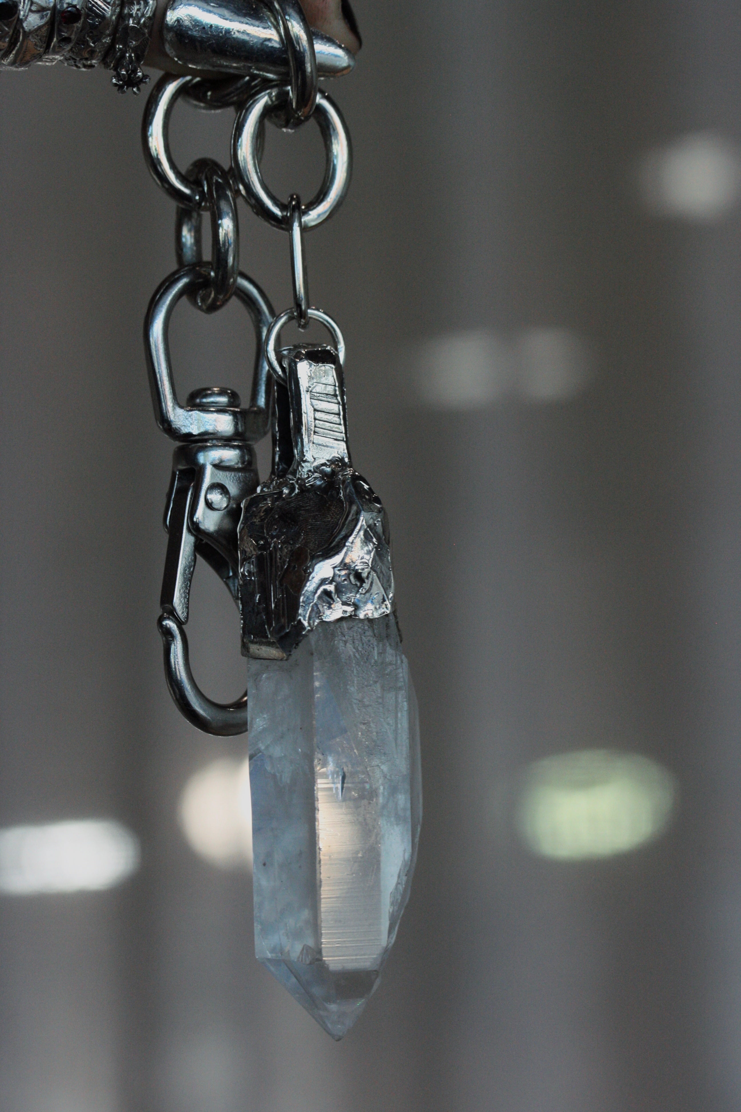 Quartz Charm Chain