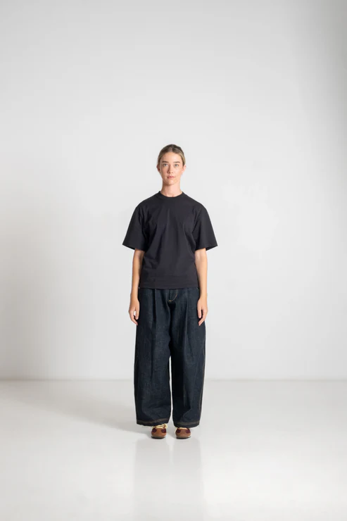 Rope Dyed Denim Jeans (Indigo)