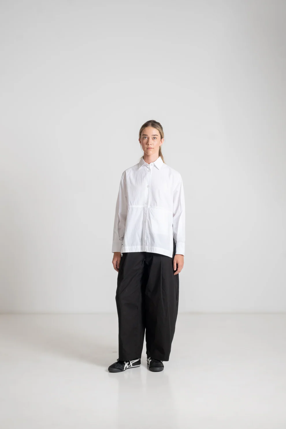 Pleated Pant (Black)