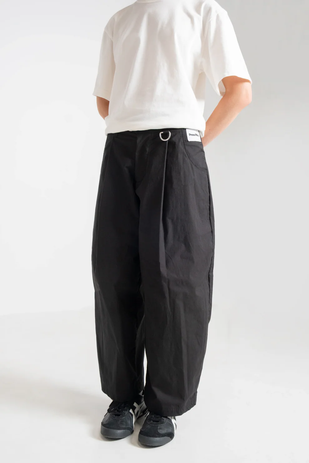 Pleated Pant (Black)