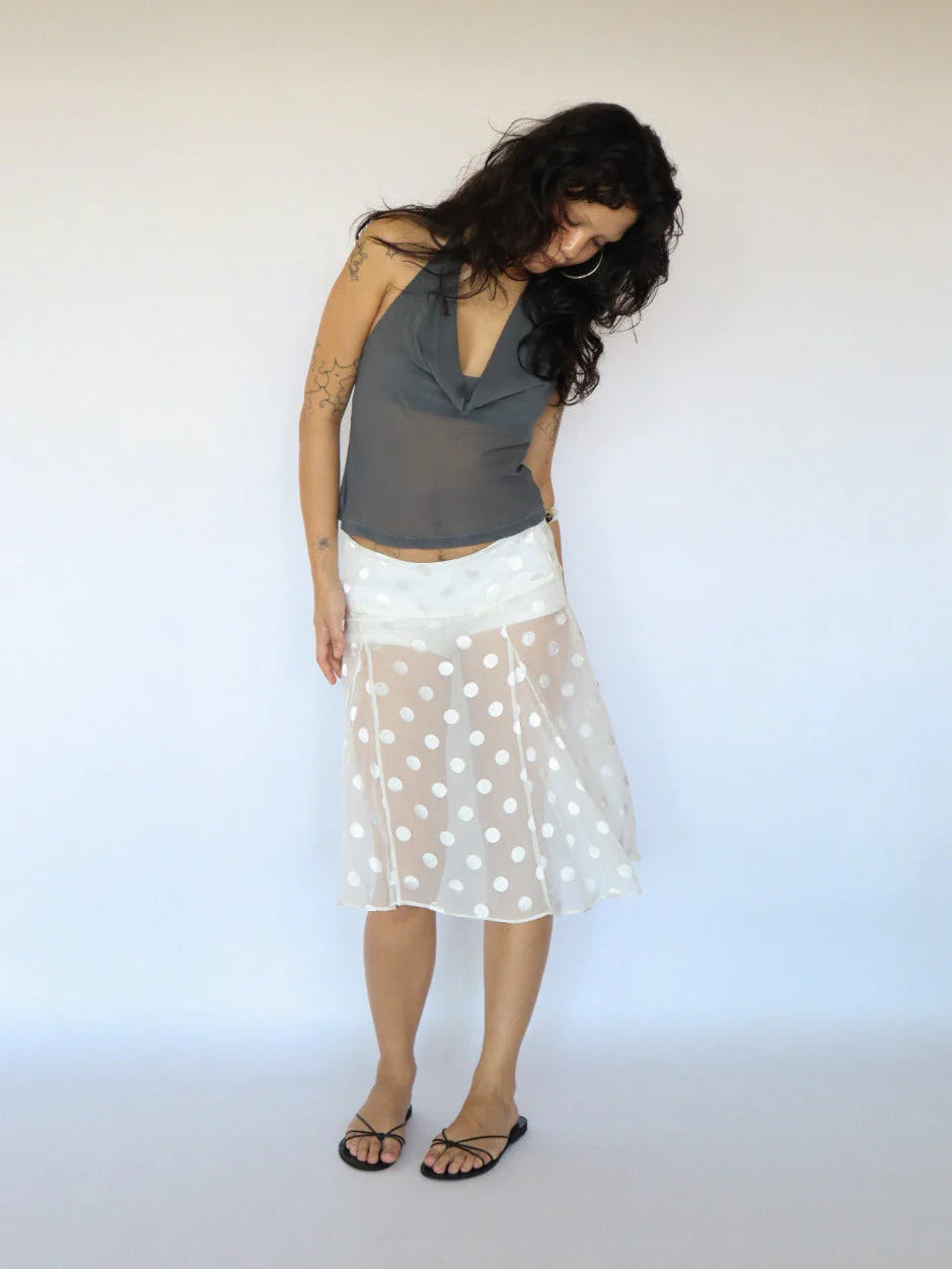 Sooki Skirt Set (Silk Polka)