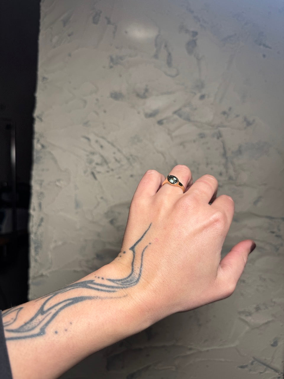 Pear Drop Ring