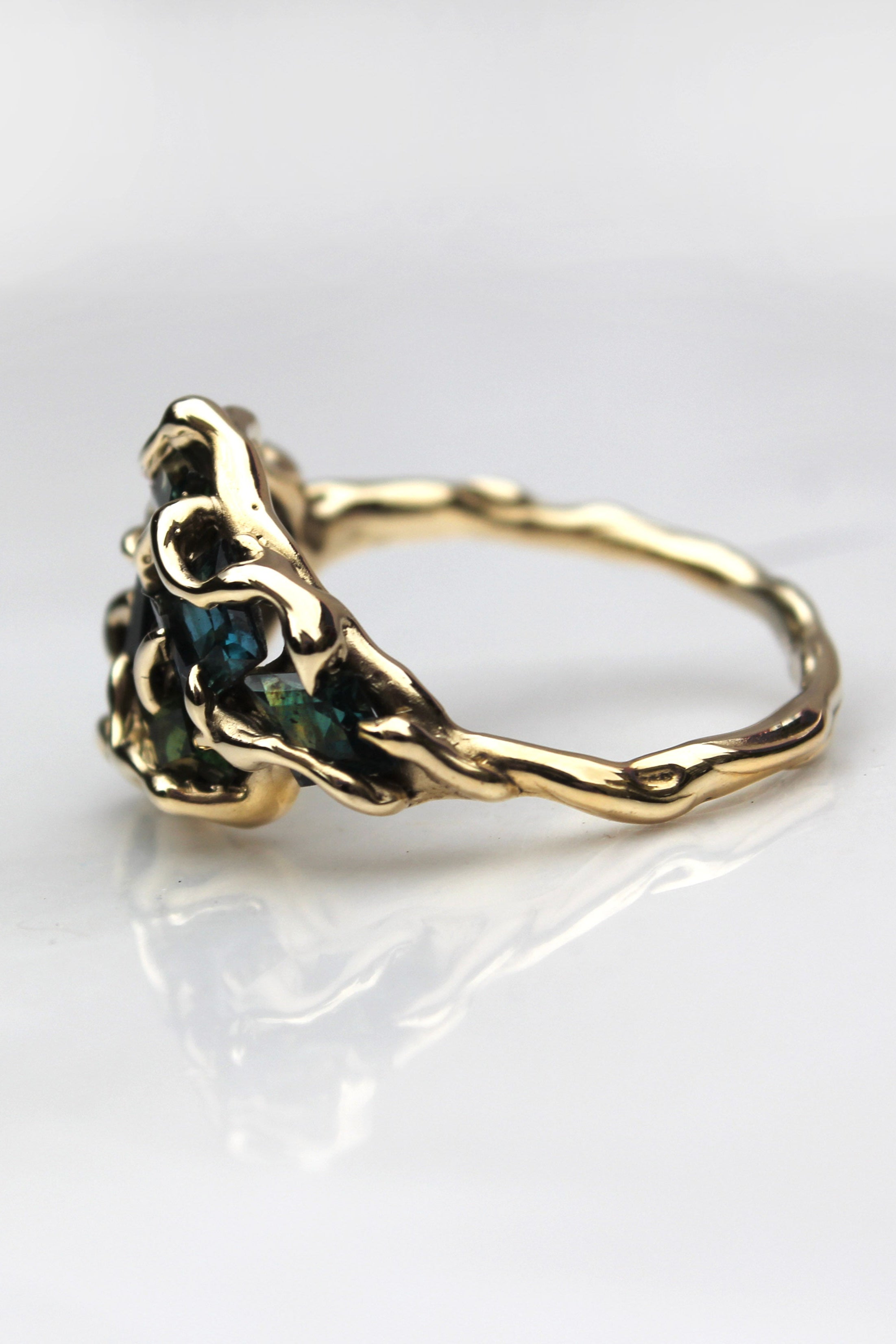 Heaps Sapphire Ring