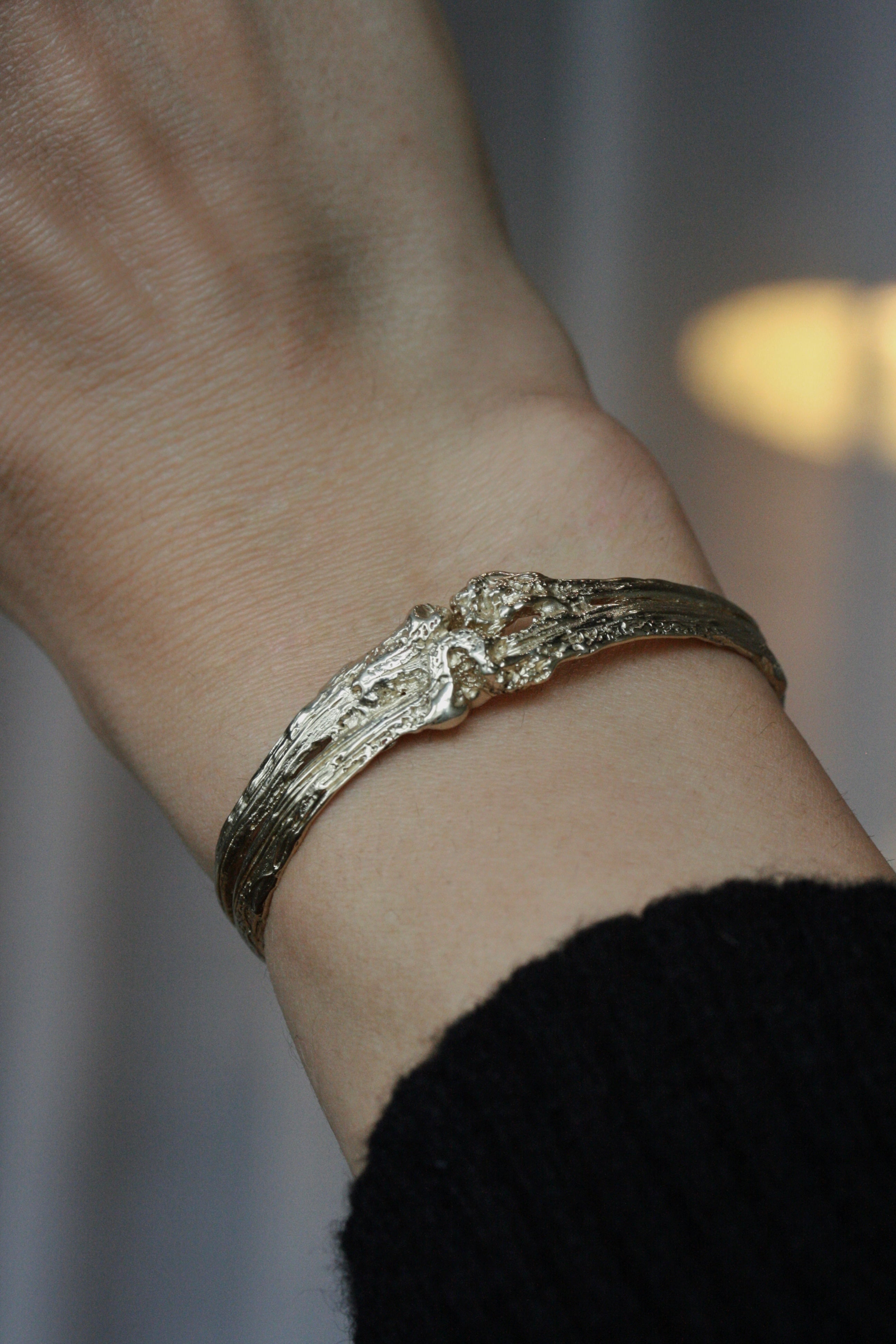 Aureate Bone Cuff