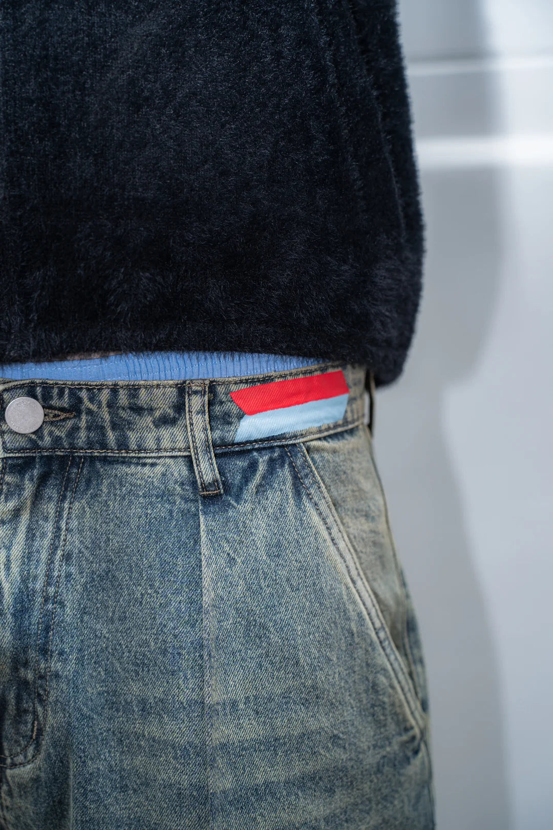 Ricca Blue Washed Denim Jeans