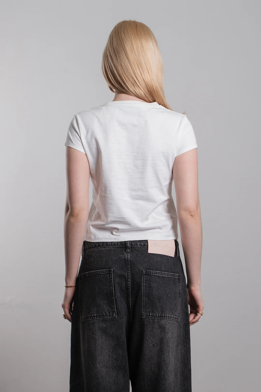 Ricca Ricca Or Rich Baby Tee White