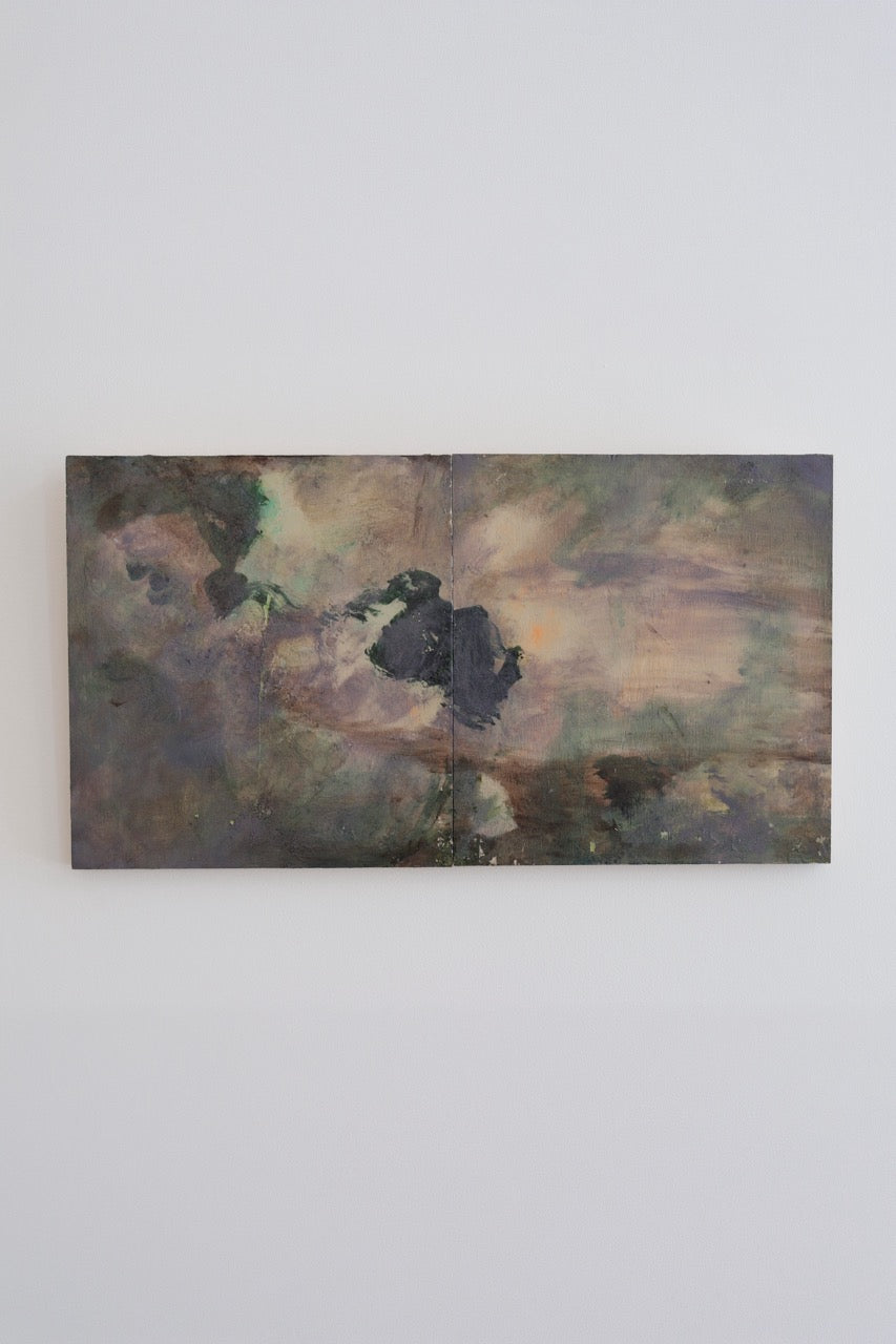 Me, Drifting (diptych)