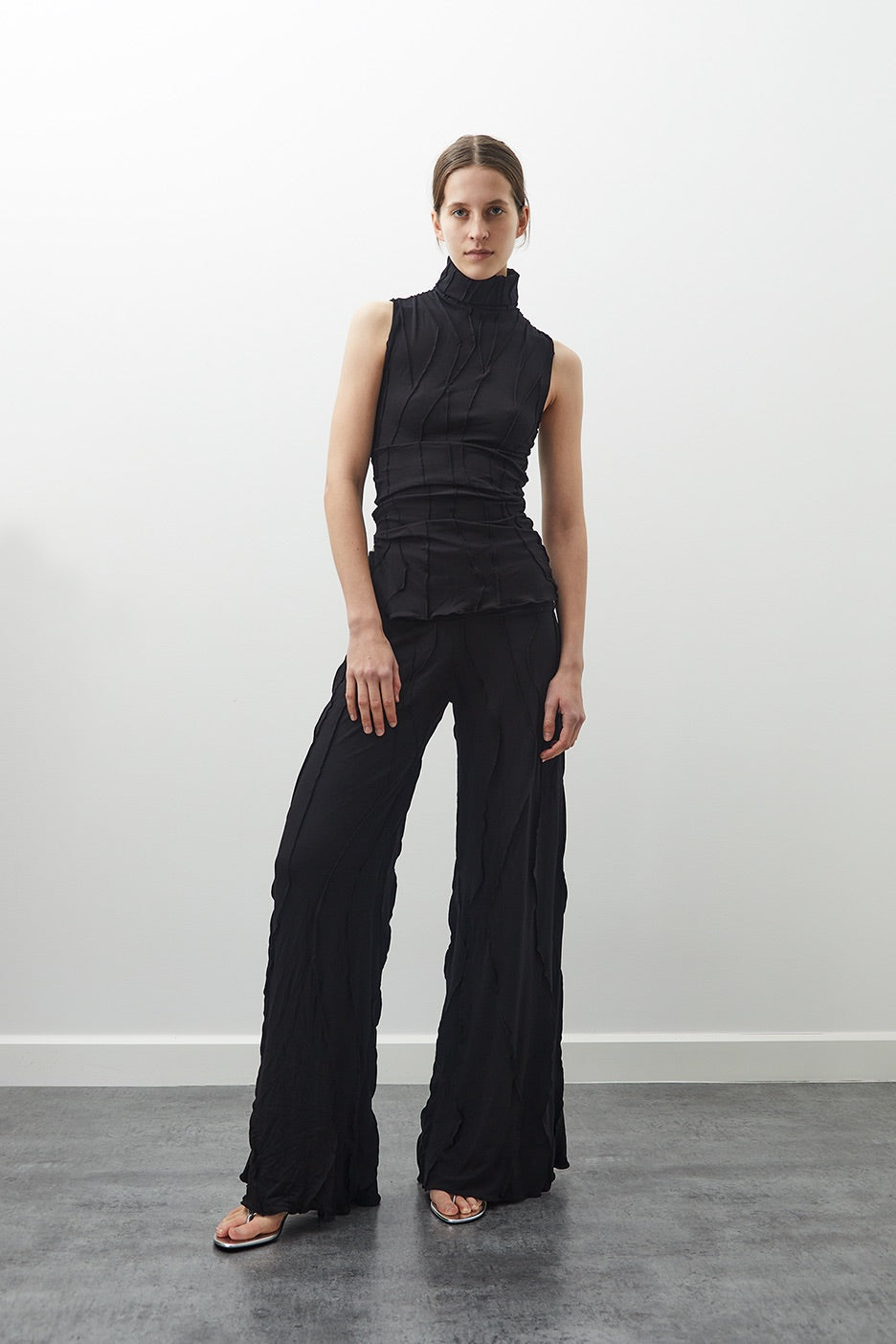 Turtleneck Top (Black)